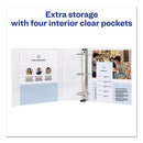 Avery® wholesale. AVERY Durable View Binder With Durahinge And Slant Rings, 3 Rings, 3" Capacity, 11 X 8.5, White, 4-pack. HSD Wholesale: Janitorial Supplies, Breakroom Supplies, Office Supplies.