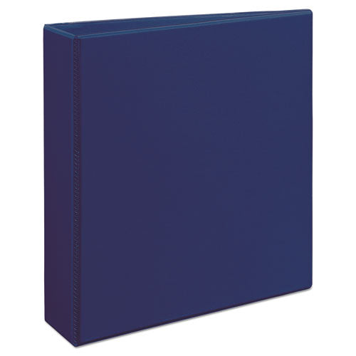 Avery® wholesale. AVERY Durable View Binder With Durahinge And Slant Rings, 3 Rings, 2" Capacity, 11 X 8.5, Blue. HSD Wholesale: Janitorial Supplies, Breakroom Supplies, Office Supplies.