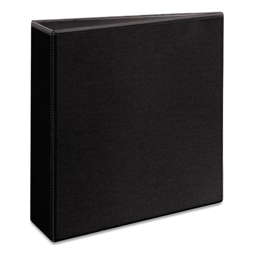 Avery® wholesale. AVERY Durable View Binder With Durahinge And Slant Rings, 3 Rings, 3" Capacity, 11 X 8.5, Black. HSD Wholesale: Janitorial Supplies, Breakroom Supplies, Office Supplies.