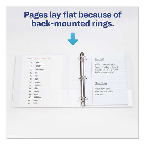 Avery® wholesale. AVERY Durable View Binder With Durahinge And Slant Rings, 3 Rings, 3" Capacity, 11 X 8.5, White. HSD Wholesale: Janitorial Supplies, Breakroom Supplies, Office Supplies.