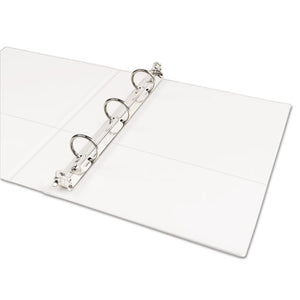 Avery® wholesale. AVERY Mini Size Durable View Binder With Round Rings, 3 Rings, 1" Capacity, 8.5 X 5.5, White. HSD Wholesale: Janitorial Supplies, Breakroom Supplies, Office Supplies.