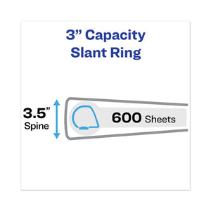 Avery® wholesale. Touchguard Protection Heavy-duty View Binders With Slant Rings, 3 Rings, 3" Capacity, 11 X 8.5, White. HSD Wholesale: Janitorial Supplies, Breakroom Supplies, Office Supplies.