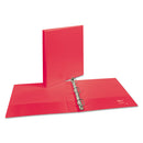 Avery® wholesale. AVERY Durable View Binder With Durahinge And Slant Rings, 3 Rings, 1" Capacity, 11 X 8.5, Coral. HSD Wholesale: Janitorial Supplies, Breakroom Supplies, Office Supplies.