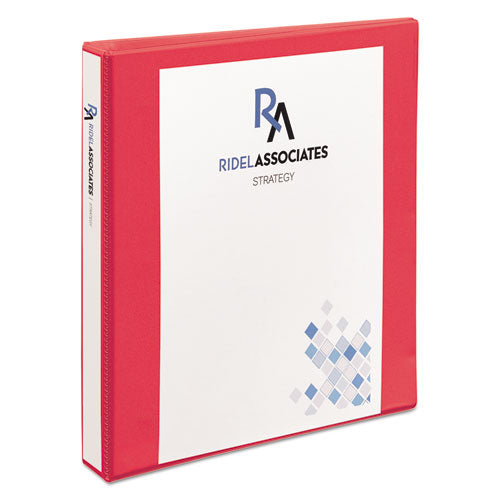 Avery® wholesale. AVERY Durable View Binder With Durahinge And Slant Rings, 3 Rings, 1