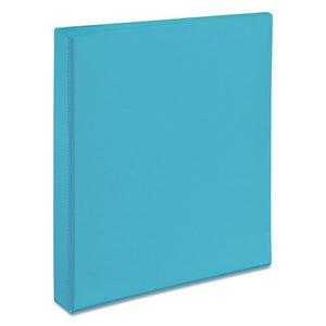 Avery® wholesale. AVERY Durable View Binder With Durahinge And Slant Rings, 3 Rings, 1" Capacity, 11 X 8.5, Aqua. HSD Wholesale: Janitorial Supplies, Breakroom Supplies, Office Supplies.