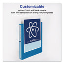 Avery® wholesale. AVERY Durable View Binder With Durahinge And Slant Rings, 3 Rings, 1" Capacity, 11 X 8.5, Aqua. HSD Wholesale: Janitorial Supplies, Breakroom Supplies, Office Supplies.