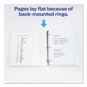 Avery® wholesale. AVERY Durable View Binder With Durahinge And Slant Rings, 3 Rings, 1" Capacity, 11 X 8.5, White, 4-pack. HSD Wholesale: Janitorial Supplies, Breakroom Supplies, Office Supplies.