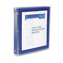 Avery® wholesale. AVERY Flexi-view Binder With Round Rings, 3 Rings, 1.5" Capacity, 11 X 8.5, Navy Blue. HSD Wholesale: Janitorial Supplies, Breakroom Supplies, Office Supplies.