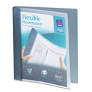 Avery® wholesale. AVERY Flexible View Binder With Round Rings, 3 Rings, 1" Capacity, 11 X 8.5, Gray. HSD Wholesale: Janitorial Supplies, Breakroom Supplies, Office Supplies.