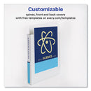 Avery® wholesale. AVERY Showcase Economy View Binder With Round Rings, 3 Rings, 1" Capacity, 11 X 8.5, White. HSD Wholesale: Janitorial Supplies, Breakroom Supplies, Office Supplies.