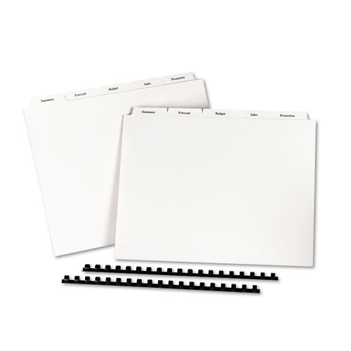 Avery® wholesale. AVERY Customizable Print-on Dividers, 5-tab, Letter, 30 Sets. HSD Wholesale: Janitorial Supplies, Breakroom Supplies, Office Supplies.