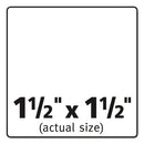 Avery® wholesale. AVERY Square Labels With Sure Feed And Trueblock, 1 1-2 X 1 1-2, White, 600-pack. HSD Wholesale: Janitorial Supplies, Breakroom Supplies, Office Supplies.