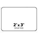 Avery® wholesale. AVERY Print-to-the-edge Labels With Sure Feed And Easy Peel, 2 X 3, Glossy Clear, 80-pack. HSD Wholesale: Janitorial Supplies, Breakroom Supplies, Office Supplies.