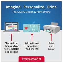 Load image into Gallery viewer, Avery® wholesale. AVERY Print-to-the-edge Labels With Sure Feed And Easy Peel, 2 X 3, Glossy Clear, 80-pack. HSD Wholesale: Janitorial Supplies, Breakroom Supplies, Office Supplies.