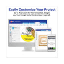 Avery® wholesale. AVERY Durable White Id Labels W- Sure Feed, 2 1-2" Dia, White, 72-pk. HSD Wholesale: Janitorial Supplies, Breakroom Supplies, Office Supplies.