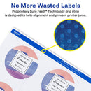 Avery® wholesale. AVERY Round Print-to-the Edge Labels With Surefeed And Easypeel, 2" Dia., Matte White, 300-pack. HSD Wholesale: Janitorial Supplies, Breakroom Supplies, Office Supplies.