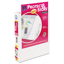Load image into Gallery viewer, Avery® wholesale. AVERY Mini Size Protect And Store View Binder With Round Rings, 3 Rings, 1&quot; Capacity, 8.5 X 5.5, White. HSD Wholesale: Janitorial Supplies, Breakroom Supplies, Office Supplies.