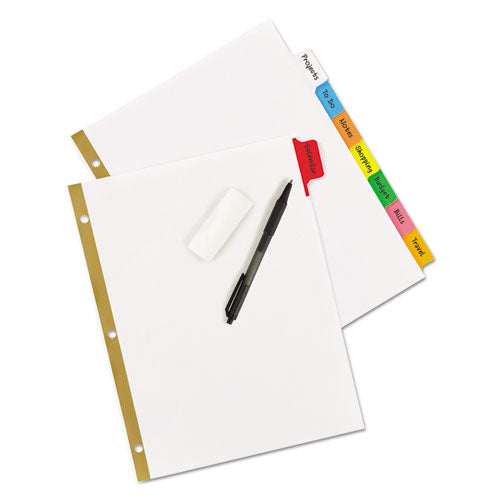 Avery® wholesale. AVERY Write And Erase Big Tab Paper Dividers, 8-tab, Multicolor, Letter. HSD Wholesale: Janitorial Supplies, Breakroom Supplies, Office Supplies.