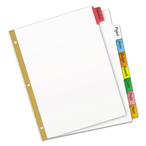 Avery® wholesale. AVERY Write And Erase Big Tab Paper Dividers, 8-tab, Multicolor, Letter. HSD Wholesale: Janitorial Supplies, Breakroom Supplies, Office Supplies.