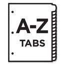 Avery® wholesale. Heavy-duty Preprinted Plastic Tab Dividers, 26-tab, A To Z, 11 X 9, Yellow, 1 Set. HSD Wholesale: Janitorial Supplies, Breakroom Supplies, Office Supplies.