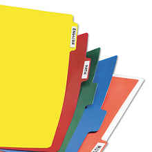 Load image into Gallery viewer, Avery® wholesale. Heavy-duty Plastic Dividers With Multicolor Tabs And White Labels , 8-tab, 11 X 8.5, Assorted, 1 Set. HSD Wholesale: Janitorial Supplies, Breakroom Supplies, Office Supplies.