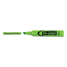 Load image into Gallery viewer, Avery® wholesale. AVERY Hi-liter Desk-style Highlighters, Chisel Tip, Fluorescent Green, Dozen. HSD Wholesale: Janitorial Supplies, Breakroom Supplies, Office Supplies.