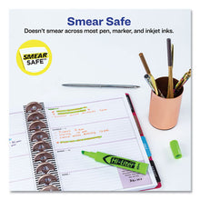 Load image into Gallery viewer, Avery® wholesale. AVERY Hi-liter Desk-style Highlighters, Chisel Tip, Fluorescent Green, Dozen. HSD Wholesale: Janitorial Supplies, Breakroom Supplies, Office Supplies.