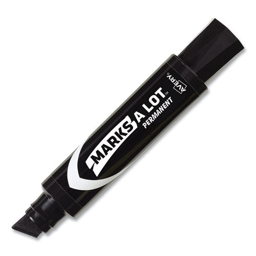 Avery® wholesale. AVERY Marks A Lot Extra-large Desk-style Permanent Marker, Extra-broad Chisel Tip, Black. HSD Wholesale: Janitorial Supplies, Breakroom Supplies, Office Supplies.