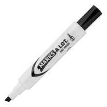 Load image into Gallery viewer, Avery® wholesale. AVERY Marks A Lot Desk-style Dry Erase Marker, Broad Chisel Tip, Black, Dozen. HSD Wholesale: Janitorial Supplies, Breakroom Supplies, Office Supplies.