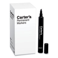 Carter's® wholesale. Large Desk Style Permanent Marker, Broad Chisel Tip, Black, Dozen. HSD Wholesale: Janitorial Supplies, Breakroom Supplies, Office Supplies.