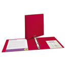 Avery® wholesale. AVERY Durable Non-view Binder With Durahinge And Slant Rings, 3 Rings, 1.5" Capacity, 11 X 8.5, Red. HSD Wholesale: Janitorial Supplies, Breakroom Supplies, Office Supplies.