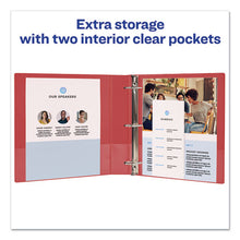 Load image into Gallery viewer, Avery® wholesale. AVERY Durable Non-view Binder With Durahinge And Slant Rings, 3 Rings, 2&quot; Capacity, 11 X 8.5, Red. HSD Wholesale: Janitorial Supplies, Breakroom Supplies, Office Supplies.