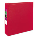 Avery® wholesale. AVERY Durable Non-view Binder With Durahinge And Slant Rings, 3 Rings, 3" Capacity, 11 X 8.5, Red. HSD Wholesale: Janitorial Supplies, Breakroom Supplies, Office Supplies.