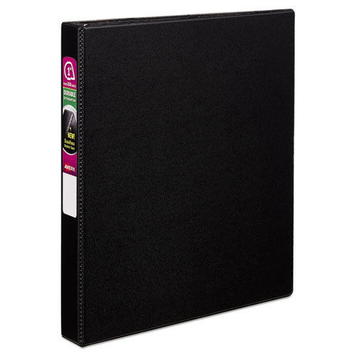 Avery® wholesale. AVERY Durable Non-view Binder With Durahinge And Slant Rings, 3 Rings, 1" Capacity, 11 X 8.5, Black. HSD Wholesale: Janitorial Supplies, Breakroom Supplies, Office Supplies.