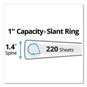 Avery® wholesale. AVERY Durable Non-view Binder With Durahinge And Slant Rings, 3 Rings, 1" Capacity, 11 X 8.5, Blue. HSD Wholesale: Janitorial Supplies, Breakroom Supplies, Office Supplies.