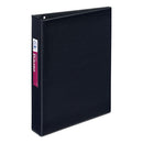 Avery® wholesale. AVERY Mini Size Durable Non-view Binder With Round Rings, 3 Rings, 1" Capacity, 8.5 X 5.5, Black. HSD Wholesale: Janitorial Supplies, Breakroom Supplies, Office Supplies.