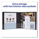 Avery® wholesale. AVERY Durable Non-view Binder With Durahinge And Slant Rings, 3 Rings, 1.5" Capacity, 11 X 8.5, Blue. HSD Wholesale: Janitorial Supplies, Breakroom Supplies, Office Supplies.