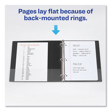 Load image into Gallery viewer, Avery® wholesale. AVERY Durable Non-view Binder With Durahinge And Slant Rings, 3 Rings, 1.5&quot; Capacity, 11 X 8.5, Green. HSD Wholesale: Janitorial Supplies, Breakroom Supplies, Office Supplies.