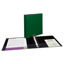 Load image into Gallery viewer, Avery® wholesale. AVERY Durable Non-view Binder With Durahinge And Slant Rings, 3 Rings, 1.5&quot; Capacity, 11 X 8.5, Green. HSD Wholesale: Janitorial Supplies, Breakroom Supplies, Office Supplies.