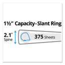Avery® wholesale. AVERY Durable Non-view Binder With Durahinge And Slant Rings, 3 Rings, 1.5" Capacity, 11 X 8.5, Green. HSD Wholesale: Janitorial Supplies, Breakroom Supplies, Office Supplies.