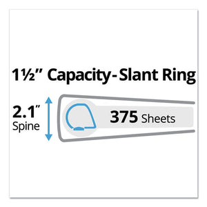 Avery® wholesale. AVERY Durable Non-view Binder With Durahinge And Slant Rings, 3 Rings, 1.5" Capacity, 11 X 8.5, Green. HSD Wholesale: Janitorial Supplies, Breakroom Supplies, Office Supplies.