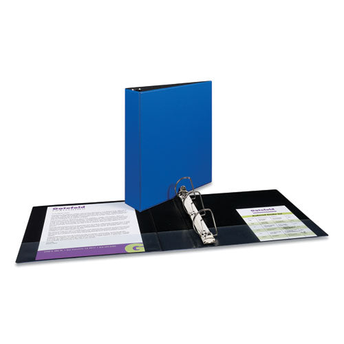 Avery® wholesale. AVERY Durable Non-view Binder With Durahinge And Slant Rings, 3 Rings, 2" Capacity, 11 X 8.5, Blue. HSD Wholesale: Janitorial Supplies, Breakroom Supplies, Office Supplies.