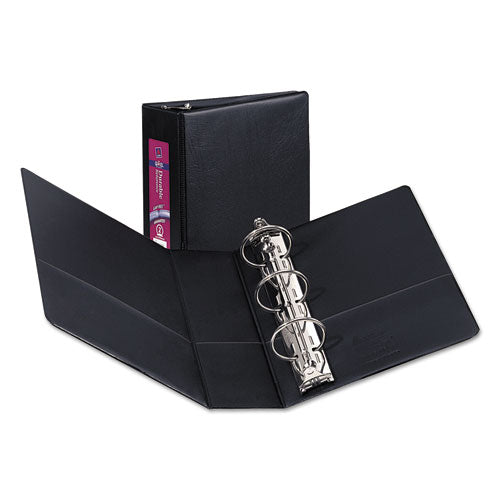 Avery® wholesale. AVERY Mini Size Durable Non-view Binder With Round Rings, 3 Rings, 2" Capacity, 8.5 X 5.5, Black. HSD Wholesale: Janitorial Supplies, Breakroom Supplies, Office Supplies.