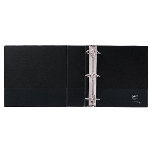 Avery® wholesale. AVERY Durable Non-view Binder With Durahinge And Slant Rings, 3 Rings, 3" Capacity, 11 X 8.5, Black. HSD Wholesale: Janitorial Supplies, Breakroom Supplies, Office Supplies.