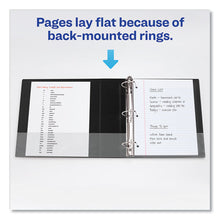 Load image into Gallery viewer, Avery® wholesale. AVERY Durable Non-view Binder With Durahinge And Slant Rings, 3 Rings, 3&quot; Capacity, 11 X 8.5, Blue. HSD Wholesale: Janitorial Supplies, Breakroom Supplies, Office Supplies.