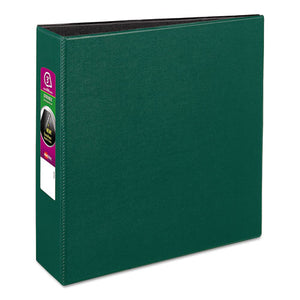 Avery® wholesale. AVERY Durable Non-view Binder With Durahinge And Slant Rings, 3 Rings, 3" Capacity, 11 X 8.5, Green. HSD Wholesale: Janitorial Supplies, Breakroom Supplies, Office Supplies.