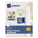 Avery® wholesale. AVERY Printable Magnet Sheets, 8.5 X 11, White, 5-pack. HSD Wholesale: Janitorial Supplies, Breakroom Supplies, Office Supplies.