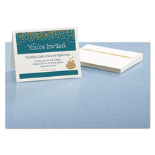 Load image into Gallery viewer, Avery® wholesale. AVERY Textured Note Cards, Inkjet, 4 1-4 X 5 1-2, Uncoated White, 50-bx W-envelopes. HSD Wholesale: Janitorial Supplies, Breakroom Supplies, Office Supplies.