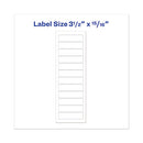 Avery® wholesale. AVERY Dot Matrix Printer Mailing Labels, Pin-fed Printers, 0.94 X 3.5, White, 5,000-box. HSD Wholesale: Janitorial Supplies, Breakroom Supplies, Office Supplies.