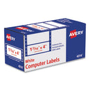 Avery® wholesale. AVERY Dot Matrix Printer Mailing Labels, Pin-fed Printers, 1.44 X 4, White, 5,000-box. HSD Wholesale: Janitorial Supplies, Breakroom Supplies, Office Supplies.